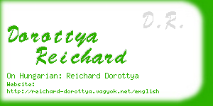 dorottya reichard business card